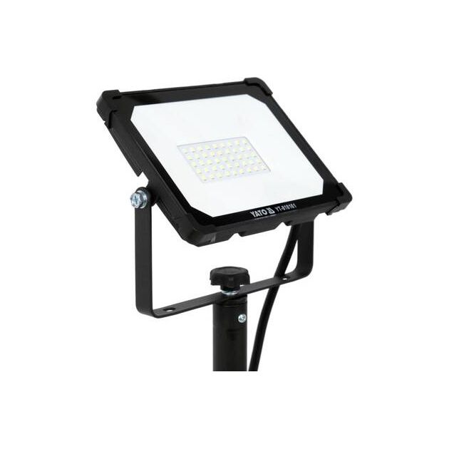 Прожектор YATO 30 Вт, SMD-діоди, 2850 Лм, штатив h=0.6-1.22 м, 2 м кабель, фото , изображение 5 | SNABZHENIE.com.ua