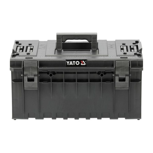 Ящик для инструментов модульный 32V S1 YATO, 2 перегородки, 584x385x295 мм, фото , изображение 2 | SNABZHENIE.com.ua