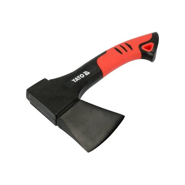 Сокира YATO, обух 0,5 кг, нейлоновый держак 230 мм, фото , изображение 3 | SNABZHENIE.com.ua