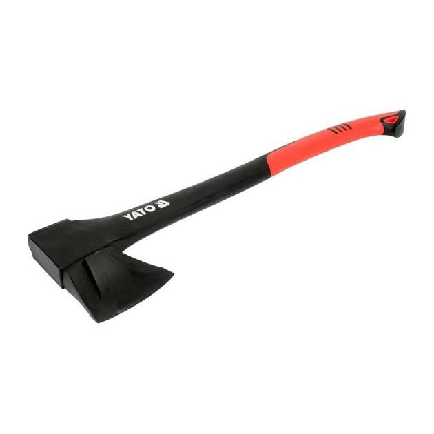 Сокира YATO 1,6 кг, нейлоновий держак 600 мм, фото , изображение 3 | SNABZHENIE.com.ua