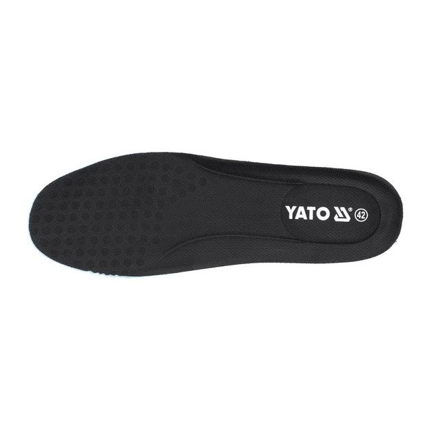 Кросівки робочі YATO PAERIS SBP, розм. 44, поверхня зі шкіри з сіткою та кевларово-поліуретановою підошвою, фото , зображення 14 | SNABZHENIE.com.ua