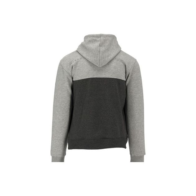 Свитшот с капюшоном LABRADOR YATO XXL, 3 кармана, светло/темно-серый, фото , изображение 7 | SNABZHENIE.com.ua