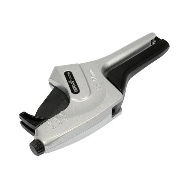 Труборіз YATO для ПВХ, ПУ, ПЕ, ПП труб Ø 42, 51, 64 мм, алюмінієвий корпус, фото , зображення 7 | SNABZHENIE.com.ua