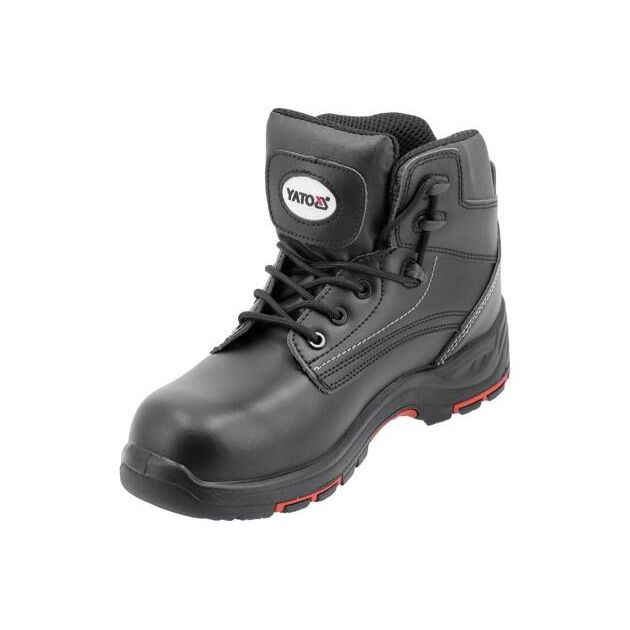 Черевики робочі шкіряні YATO TARAN S3, розм. 40, з поліуретановою підошвою, фото , зображення 5 | SNABZHENIE.com.ua