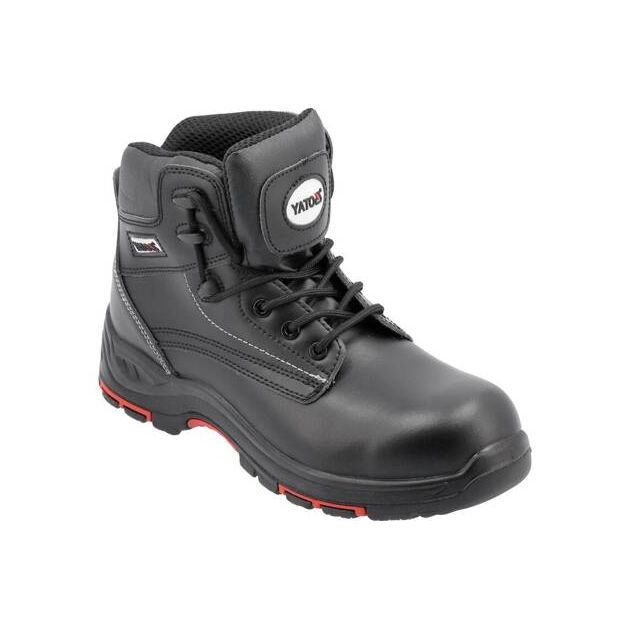 Черевики робочі шкіряні YATO TARAN S3, розм. 46, з поліуретановою підошвою, фото , зображення 3 | SNABZHENIE.com.ua