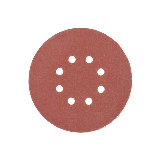 Круг шлифовальный YATO 150мм, Р150, 8 отв, 50шт, липучка, фото , изображение 3 | SNABZHENIE.com.ua Круг шлифовальный YATO 150мм, Р150, 8 отв, 50шт, липучка, фото , изображение 3 | SNABZHENIE.com.ua