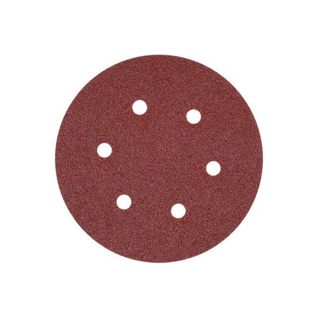 Круг шліфувальний YATO Ø150мм, Р60, 6 отворів, 50 шт., фото , изображение 3 | SNABZHENIE.com.ua Круг шліфувальний YATO Ø150мм, Р60, 6 отворів, 50 шт., фото , изображение 3 | SNABZHENIE.com.ua