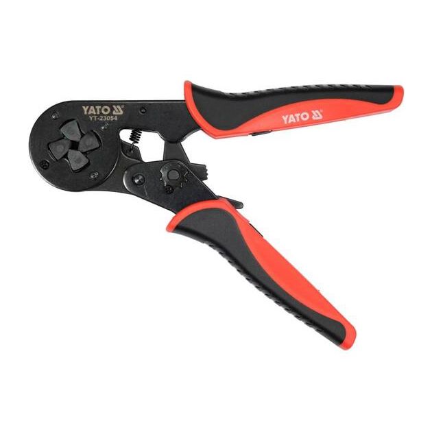 Кліщі самонастраюв. для затискання наконечників YATO 4-16мм², 210мм, фото , изображение 2 | SNABZHENIE.com.ua
