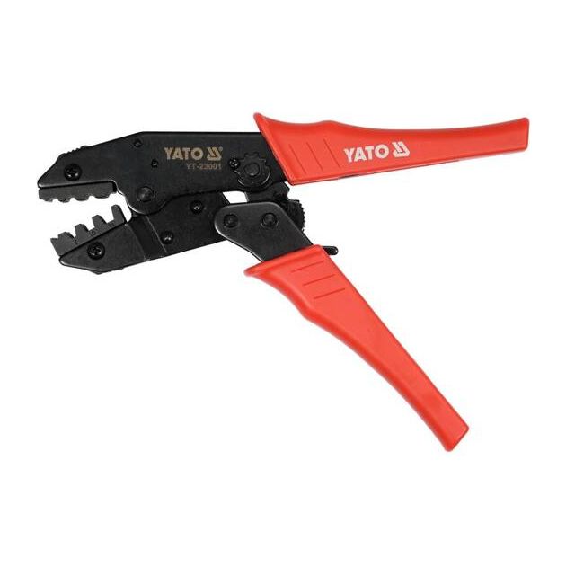 Клищі для затискання втулкових наконечників YATO S=6-16 мм², l=220 мм, фото , изображение 2 | SNABZHENIE.com.ua