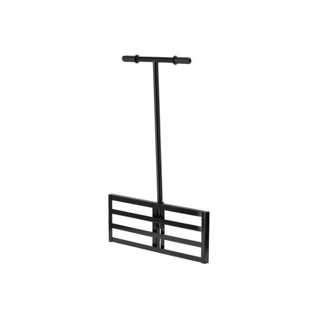 Вирівнювач грунту ручний YATO, 80x30x6,6 см, держак 100 см, фото , изображение 3 | SNABZHENIE.com.ua