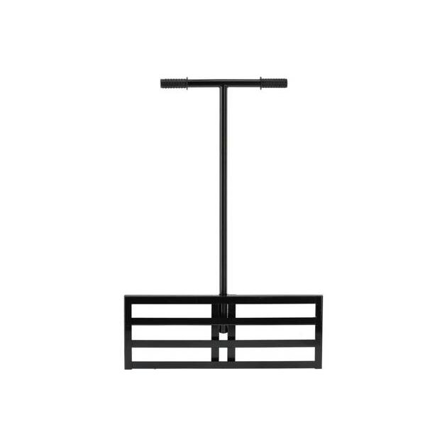 Вирівнювач грунту ручний YATO, 80x30x6,6 см, держак 100 см, фото , изображение 5 | SNABZHENIE.com.ua