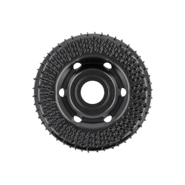 Диск-фреза випуклий до КШМ YATO по дереву, шпаклівці, гіпсу; Ø=120/22.2 мм, t= 16/12 мм шорстк №2, фото , зображення 3 | SNABZHENIE.com.ua