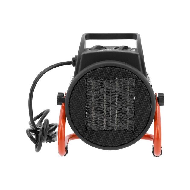 Нагрівач мережевий YATO 230В, 2кВт, з PTC і вентилятором, обігрів S≤ 20 м² реж- 25/1000/2000 Вт, фото , зображення 3 | SNABZHENIE.com.ua