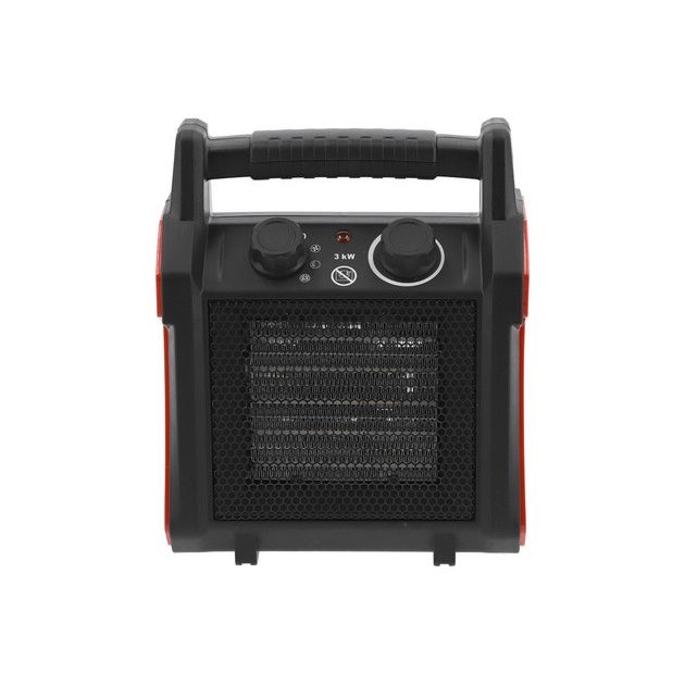 Обогреватель с PTC-элементом и вентилятором YATO, 230В, 3кВт, до 30 м², фото , изображение 3 | SNABZHENIE.com.ua