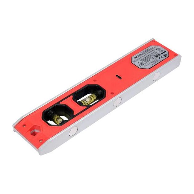 Рівень TORPEDO YATO з лазерним дальноміром, 230мм, 2 капсули, фото , изображение 4 | SNABZHENIE.com.ua