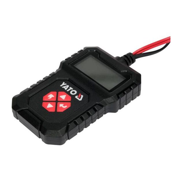 Тестер для аккумуляторов 12 В YATO с LED дисплеем [56], фото , изображение 4 | SNABZHENIE.com.ua