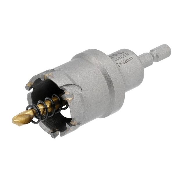 Сверло коронка по металлу TCT YATO, 32 x 103 мм, 6-гран. хвост 1/4, фото , изображение 2 | SNABZHENIE.com.ua