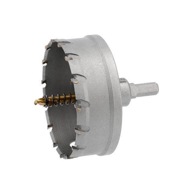 Свердло-коранка по металлу TCT YATO 90x103 мм, 6-гран. хвост 3/8, фото , изображение 2 | SNABZHENIE.com.ua