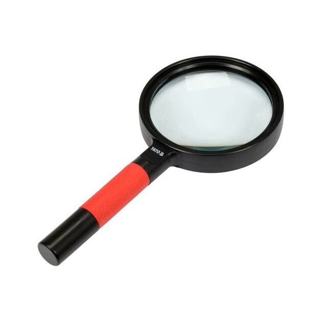 Лупа ручна в ABS-пластиковій оправі, лінза 4х кратна Ø= 75 мм, фото , зображення 5 | SNABZHENIE.com.ua
