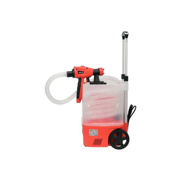 Малярный агрегат YATO 230В, 1380Вт, подача 1 л/мин, шланг 5м, сопла 1; 1,6; 2,6 мм, фото , изображение 7 | SNABZHENIE.com.ua