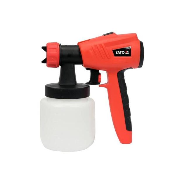 Малярный агрегат YATO 230В, 1380Вт, подача 1 л/мин, шланг 5м, сопла 1; 1,6; 2,6 мм, фото , изображение 12 | SNABZHENIE.com.ua