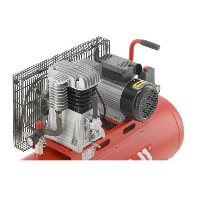 Компресор мережевий YATO 230 В, 2,2 кВт, тиск ≤ 8 Bar, подача повітря - 360 л/хв, ресивер - 100 л, фото , зображення 6 | SNABZHENIE.com.ua