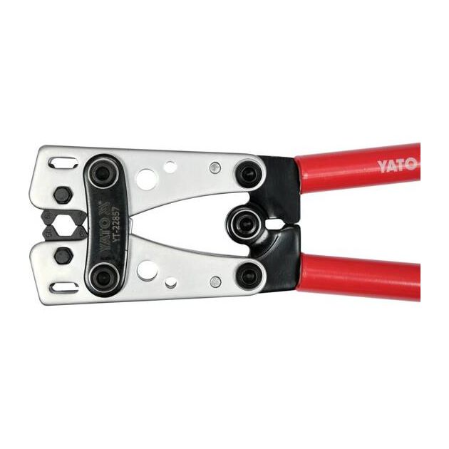 Кліщі-прес YATO для обтискання кабелів Ø= 6-50 мм², l= 390 мм, фото , изображение 4 | SNABZHENIE.com.ua