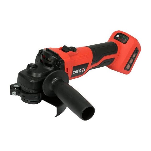Шліфмашини кутова та пряма акумуляторні YATO: Li-Ion, 18В, 4Аг, диск Ø=125мм з повільним стартом, фото , зображення 3 | SNABZHENIE.com.ua