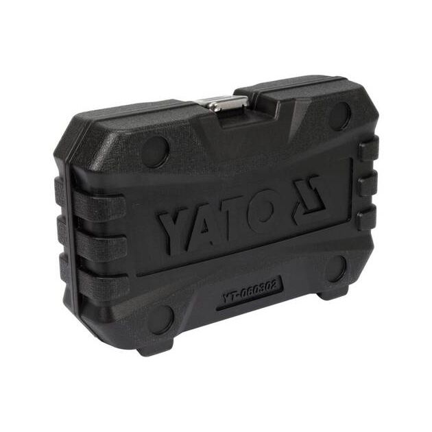 Ударные торцевые головки для колесных дисков YATO: М18-25 мм, 8 шт., фото , изображение 3 | SNABZHENIE.com.ua