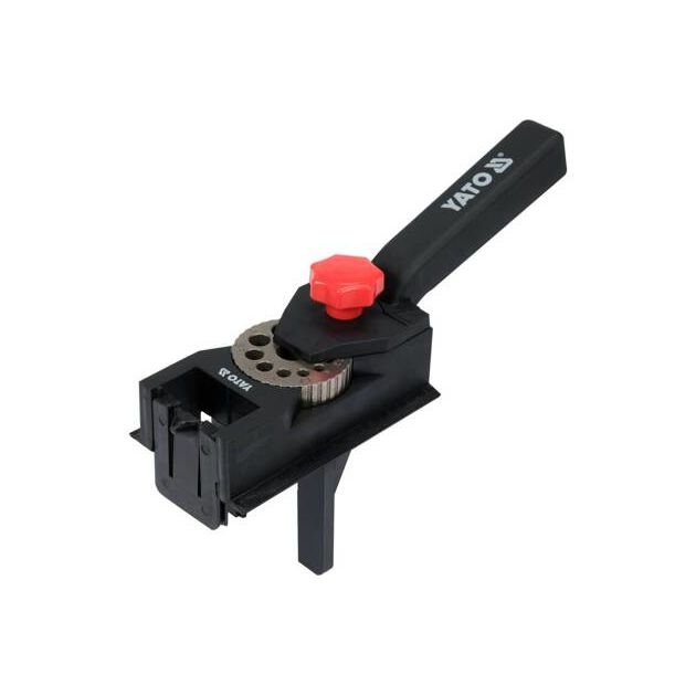 Пристрій для кілкових сполучень YATO з кілками l= 30-40 мм і свердлами Ø= 6, 8, 10 мм, 154 елем., фото , зображення 5 | SNABZHENIE.com.ua