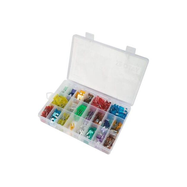 Запобіжники електричні до агрегатів YATO MINI, Standart, в асортименті 2-40 A, 301 шт, фото , зображення 3 | SNABZHENIE.com.ua