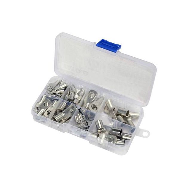 Набор медных наконечников YATO SC6-6 - SC25-8, 65 шт в футляре, фото , изображение 3 | SNABZHENIE.com.ua