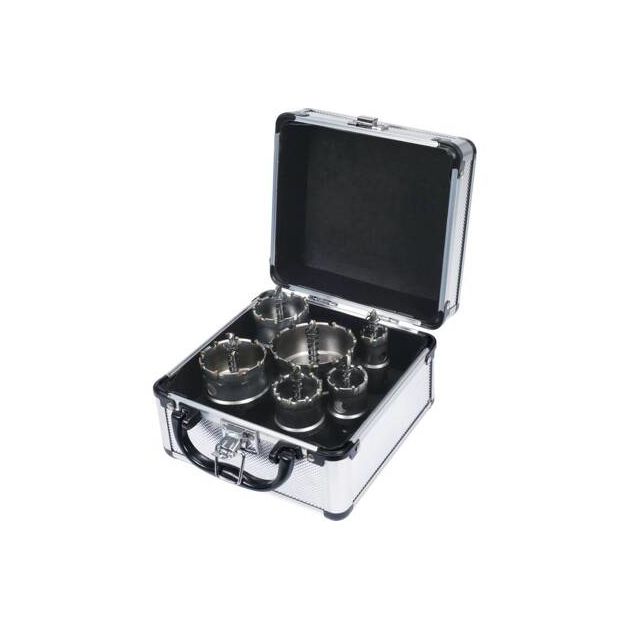 Сверла коронки по металу TCT YATO 22-65x103мм, HEX 3/8, 6шт YT-44077, фото , зображення 3 | SNABZHENIE.com.ua