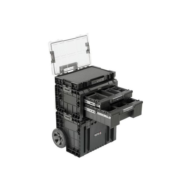 Ящики складені для інструментів S12 YATO, 3 шт., фото , зображення 6 | SNABZHENIE.com.ua