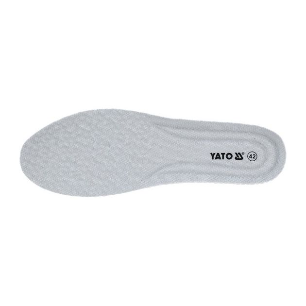 Рабочие кроссовки YATO PRIME SBP, размер 44, кожа и сетка, ПУ подошва, фото , изображение 16 | SNABZHENIE.com.ua