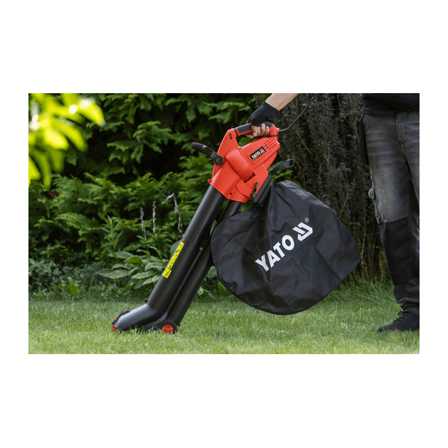 Порохотяг YATO 3кВт мережевий 230В з подрібнювачем, 10-16 м³/хв, 45л, фото , изображение 4 | SNABZHENIE.com.ua