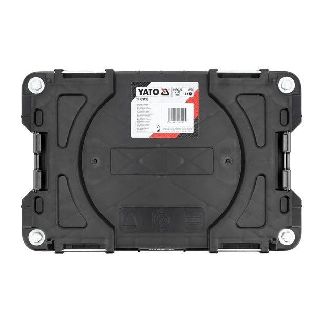 Платформа на 4 колесах для ящиков S12 YATO 507x326x143 мм, фото , изображение 3 | SNABZHENIE.com.ua