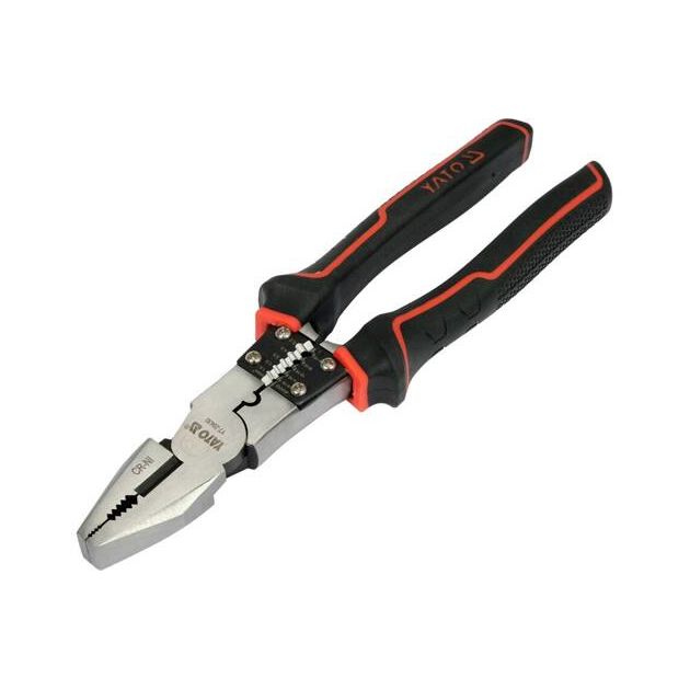 Плоскогубці комбіновані YATO 220 мм з ізольованими ручками, фото , зображення 5 | SNABZHENIE.com.ua