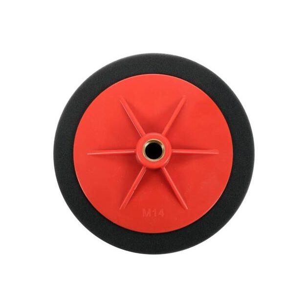 Полировальный диск с мягкой губкой YATO Ø150 мм, h=50 мм, резьба М14, фото , изображение 2 | SNABZHENIE.com.ua