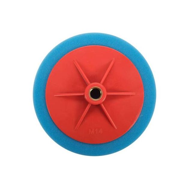 Диск полировальный YATO Ø 150 мм, h= 50 мм, М14, очень твердая губка, фото , изображение 2 | SNABZHENIE.com.ua