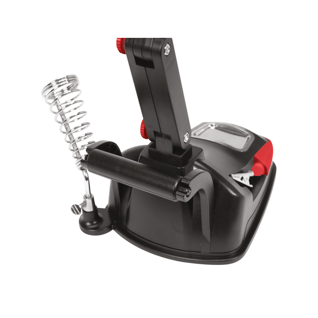 Лупа на штативе, ABS-пластик, 2 линзы 3x/45x, 125x160 мм, подсветка, фото , изображение 16 | SNABZHENIE.com.ua