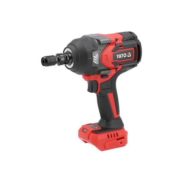 Гайковерт ударный аккумуляторный YATO 18 В, 1/2", 1200 Нм (БЕЗ АККУМ.), фото , изображение 2 | SNABZHENIE.com.ua