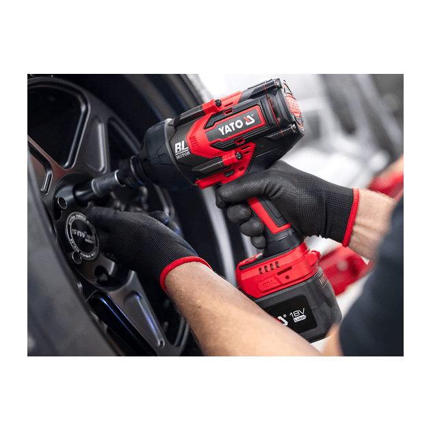 Гайковерт аккумуляторный YATO 18 В, 6 Ач, 2400 Нм, квадрат 3/4", фото , изображение 15 | SNABZHENIE.com.ua