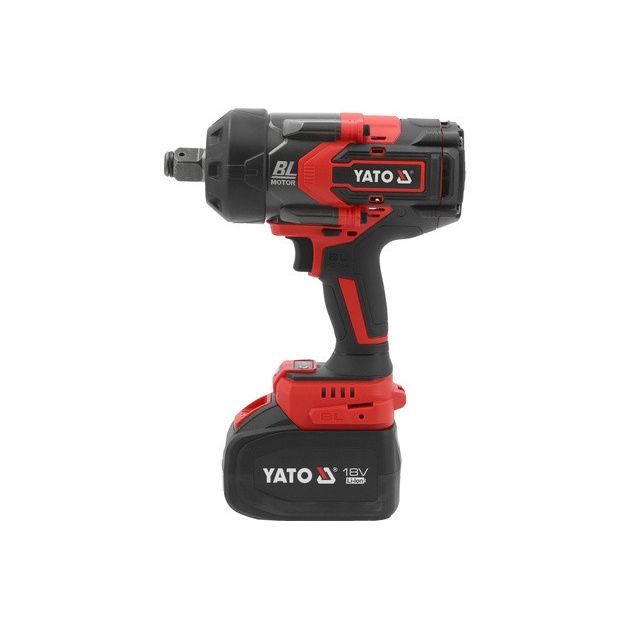 Гайковерт аккумуляторный YATO 18 В, 6 Ач, 2400 Нм, квадрат 3/4", фото , изображение 3 | SNABZHENIE.com.ua