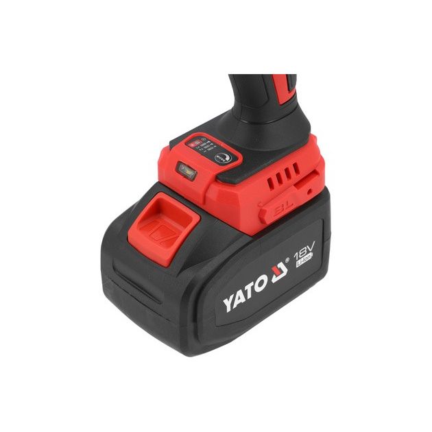 Гайковерт аккумуляторный YATO 18 В, 6 Ач, 2400 Нм, квадрат 3/4", фото , изображение 8 | SNABZHENIE.com.ua