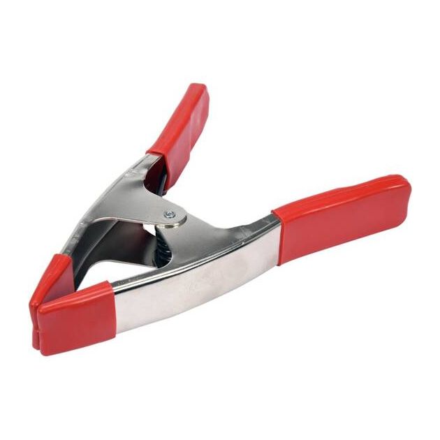 Струбцина пружинна прищепка металевий YATO L = 230 мм, 90/90 мм (YT-64278), фото , зображення 3 | SNABZHENIE.com.ua