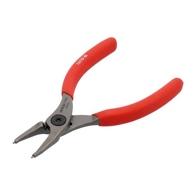 Щипці SEGERA YATO для стопорних кілець, прямі, 145 мм, 12-25 мм, фото , изображение 2 | SNABZHENIE.com.ua