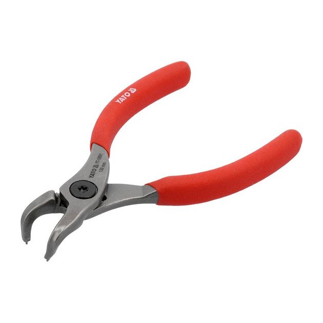 Щипці SEGERA YATO для стопорних кілець, гнуті 90°, l=130 мм, фото , изображение 2 | SNABZHENIE.com.ua