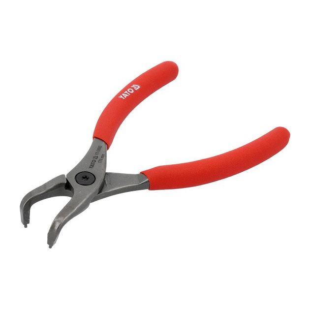 Щипці YATO SEGERA для стопорних кілець, гнуті під 90°, 170 мм, фото , изображение 2 | SNABZHENIE.com.ua