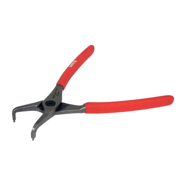 Щипці SEGERA YATO для стопорних кілець, гнуті 90°, 220 мм, фото , изображение 2 | SNABZHENIE.com.ua